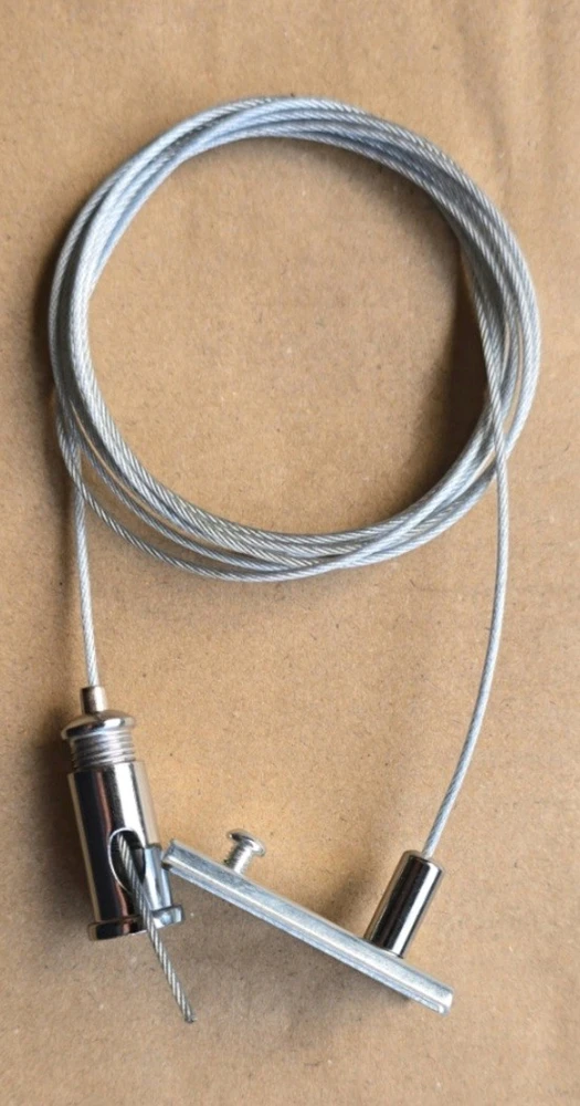 Magnetinės sistemos VIOKEF MAGNETIC bėgelių tvirtinimo rinkinys pakabinimui iš vienos pusės, 02/0211