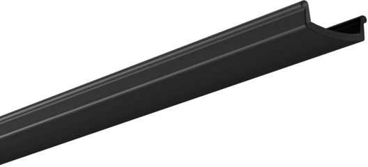 Magnetinės sistemos XNEO bėgelio dangtelis, juodas, 1,5m