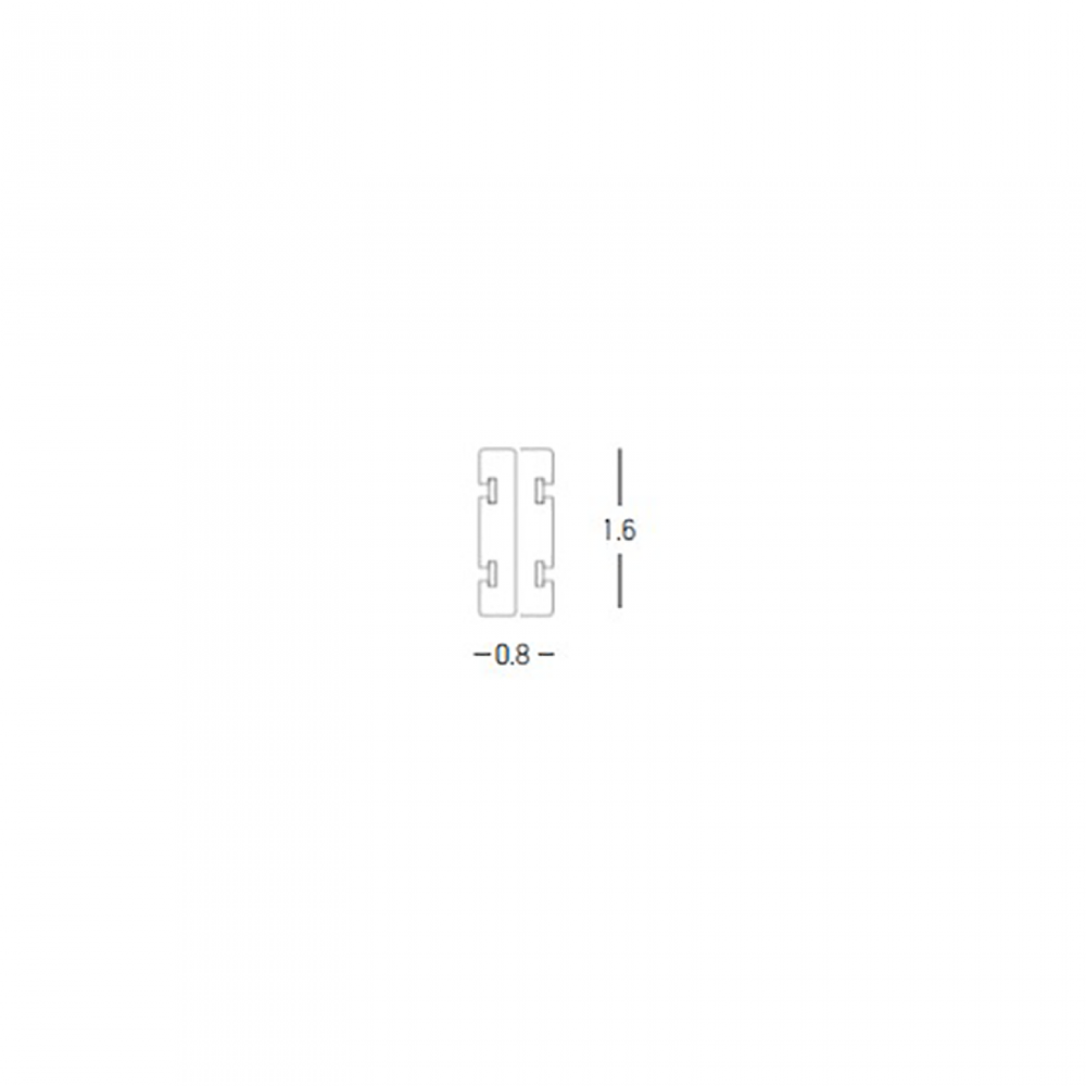 Magnetinės sistemos ZAMBELIS FLEXIBLE bėgelis, 24V, juodas, 3m, 23177