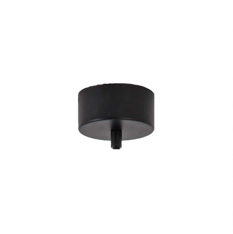 Magnetinės sistemos ZAMBELIS lubinė bazė laidų sujungimui, juoda, 23280