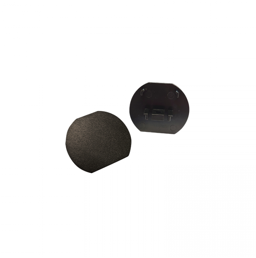 Magnetinės sistemos ZAMBELIS MAGNETIC ULTRA SLIM pakabinamo bėgelio užbaigimas, juodas, 23264