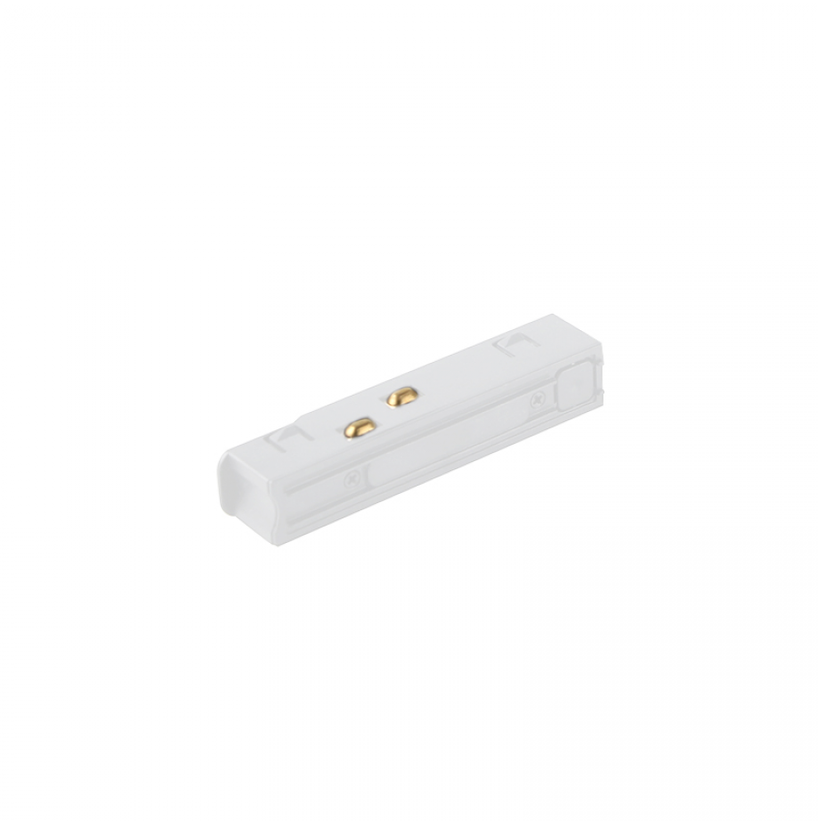 Magnetinės sistemos ZAMBELIS MAGNETIC užbaigimas su užmaitinimu, 48V, baltas, 2096-W2M