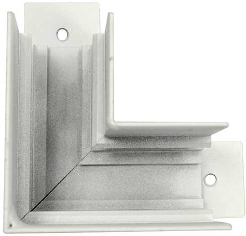 Magnetinio bėgelio VIOKEF MAGNETIC L formos sujungimas, baltas, 02/0315