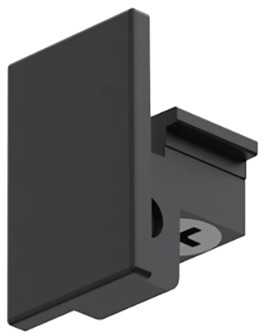 Magnetinio bėgelio THE MICRO RUNNING MAGNET užbaigimas, juodas