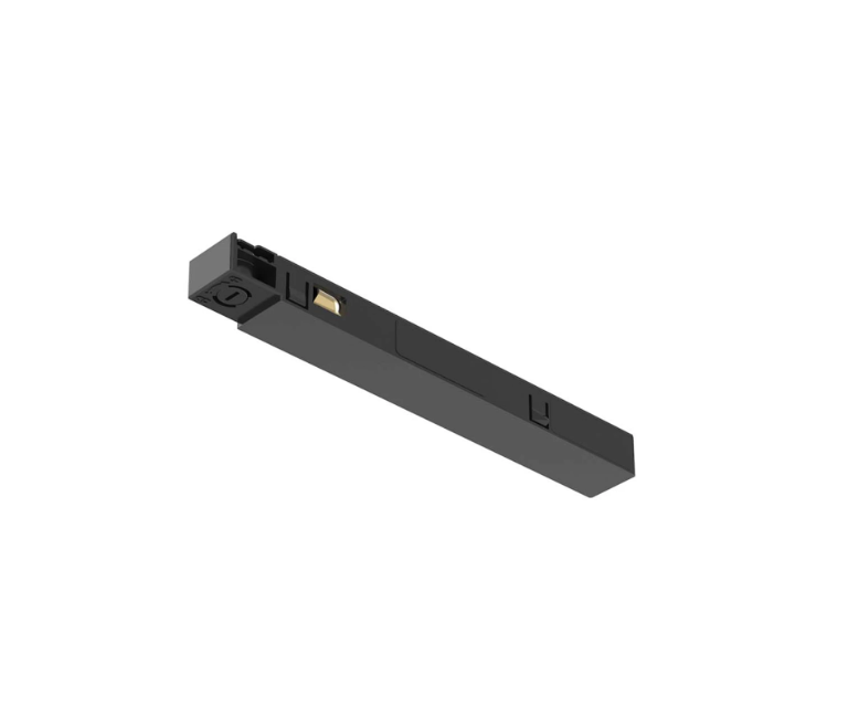 Magnetinio bėgelio THE TRACKING MAGNET užbaigimas su užmaitinimu, juodas