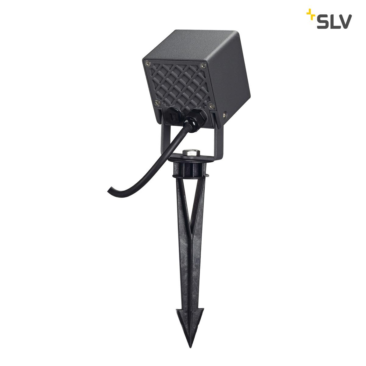NAUTILUS kvadratinis LED akcentinis šviestuvas , kvadratinis, antracito spalvos, 8,5W COB LED, 3000K
