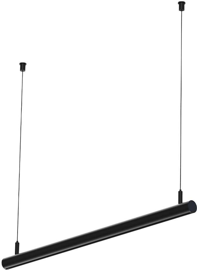 Pakabinamas magnetinis bėgelis MICRO MAGNETIC, juodas, 24V, 1,2m, 02/1001