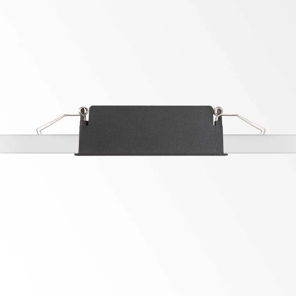 Ideal Lux 10W LED įleidžiamas linijinis šviestuvas LIKA, juodas, 3000K, 305813