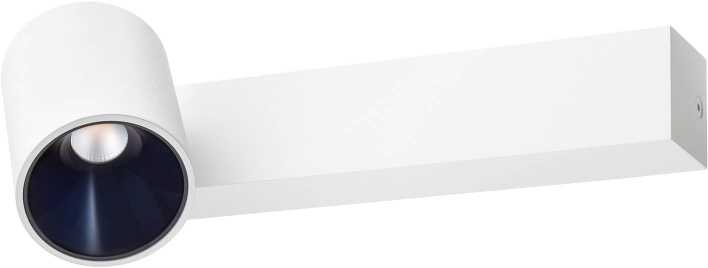 Lubinis šviestuvas 11,5W LED paviršinis šviestuvas TAKTO, matinės baltos sp., 3000K, dimeriuojamas, 01-3653