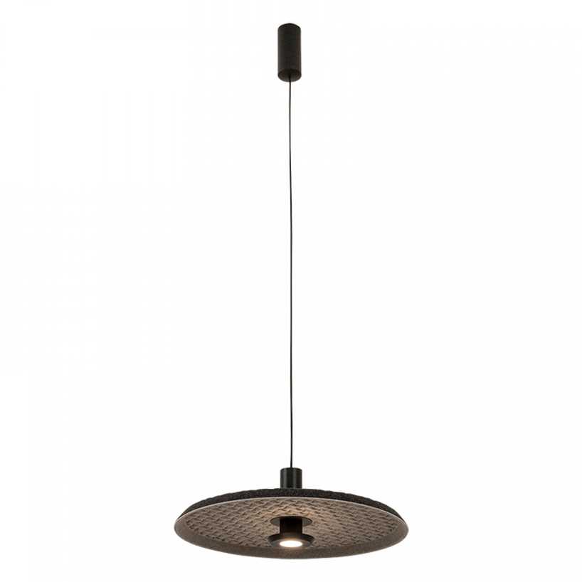 Pakabinamas šviestuvas 13W LED pakabinamas akustinis šviestuvas, pilkos/juodos sp., 3000K, 25176