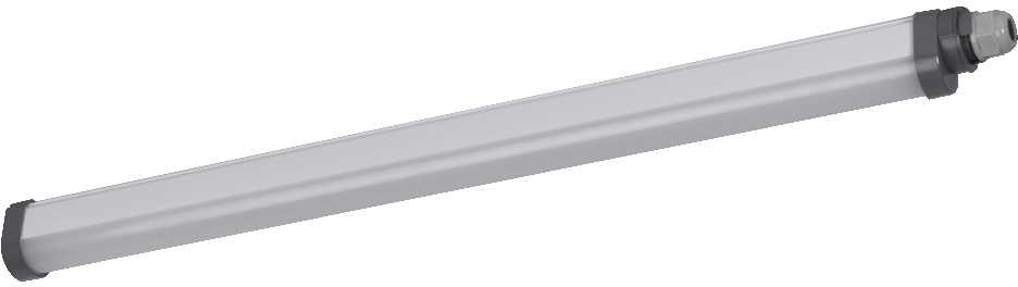 18W LED linijinis šviestuvas ESSENTIALS DP, baltas, 4000K, IP65