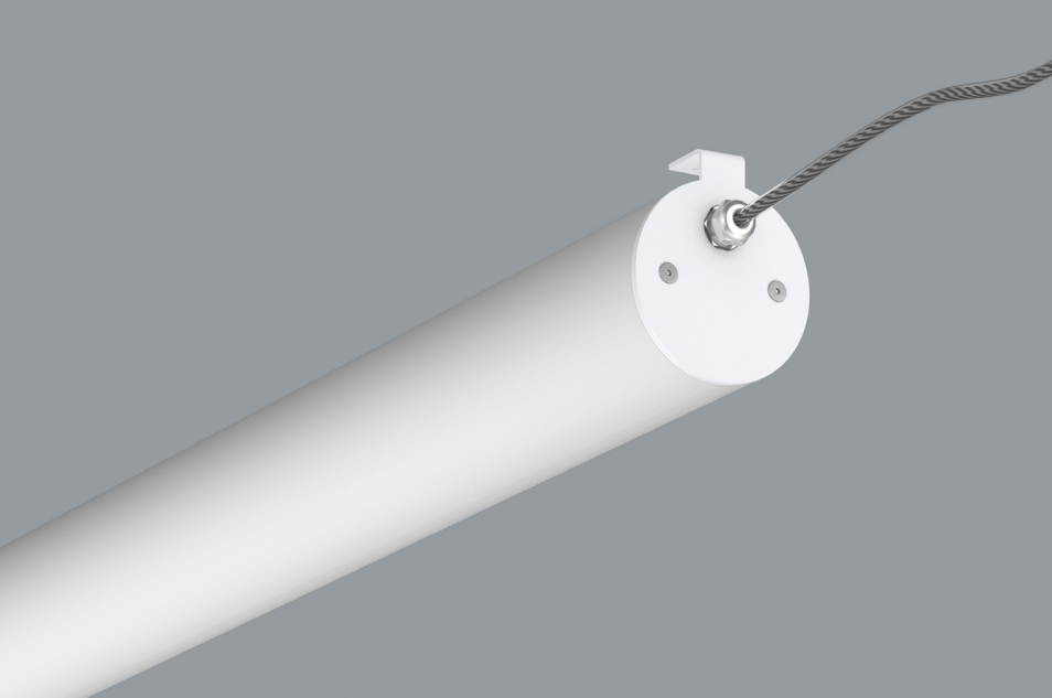 Pakabinamas šviestuvas 18W LED paviršinis/pakabinamas linijinis šviestuvas VIBRIO NT, baltas, 4000K