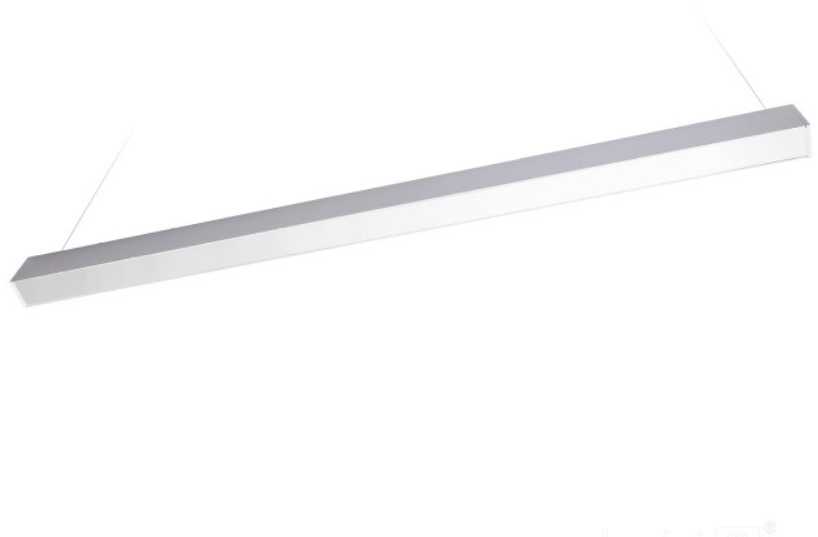 Pakabinamas šviestuvas 20/30/40W LED paviršinis/pakabinamas linijinis šviestuvas KOLINE K2 PROFESSIONAL, baltas, 3000/4000/6500K