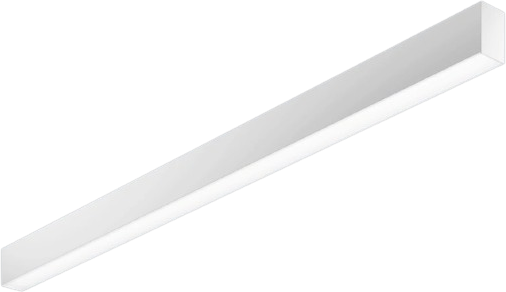 21,1W paviršinis linijinis šviestuvas X-LINE SLIM SURFACE LED, baltas, 4000K
