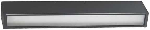 21W LED linijinis paviršinis šviestuvas VERONA, tamsiai pilkas, 3000K, IP65, 4293600