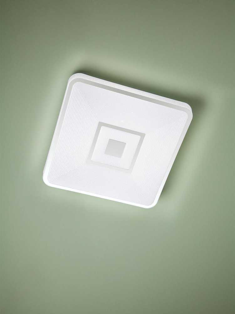 24W LED paviršinis lubinis šviestuvas APOLLO, baltas, 3000/4000/6000K, dimeriuojamas