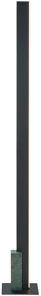 24W LED toršeras ELLARIA, juodos/žalios sp., 3000K, 4348700