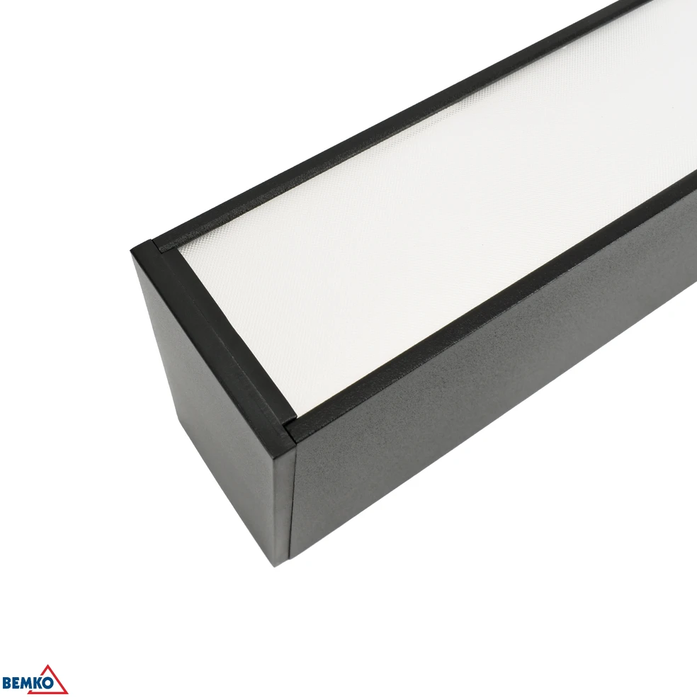 Pakabinamas šviestuvas 25-40W LED linijinis šviestuvas LARQUES, 120cm, juodas, 3000/3500/4000K