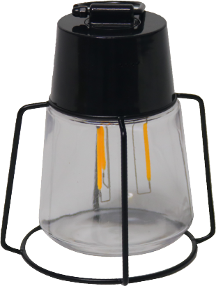 Pakabinamas šviestuvas 2,6W LED pakabinamas/mobilus įkraunamas šviestuvas, juodas, 3000-6000K, dimeriuojamas, IP44