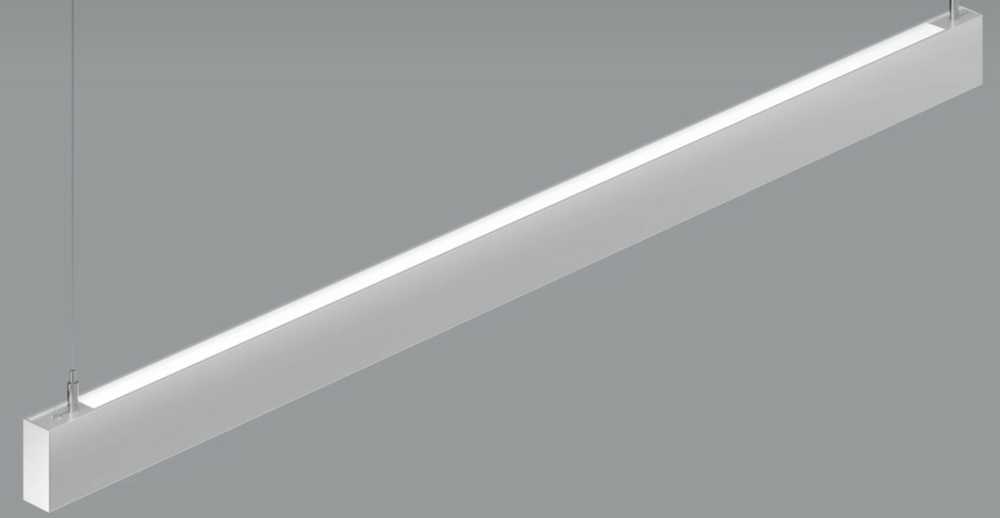 Pakabinamas šviestuvas 27,3W pakabinamas linijinis šviestuvas X-LINE SLIGHT UP&DOWN LED, baltas, 4000K, IP40