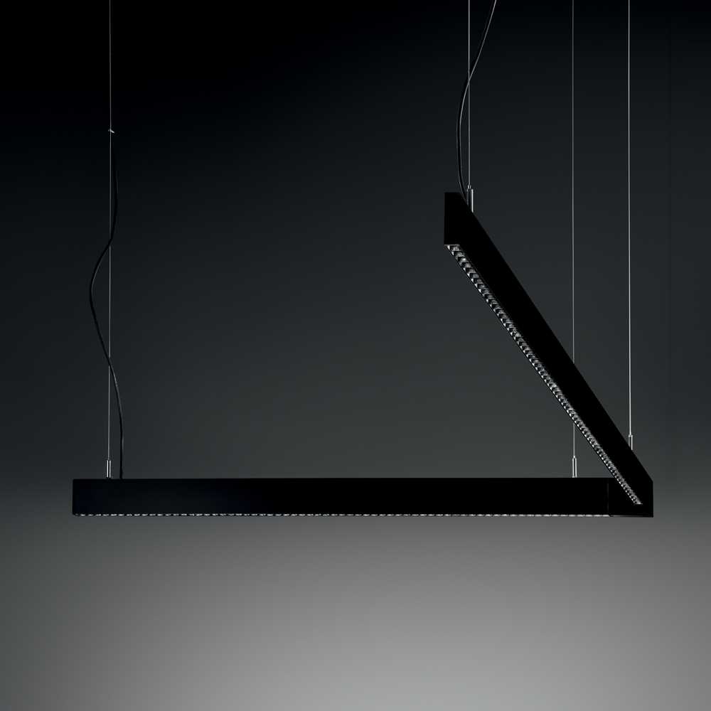 Pakabinamas šviestuvas 29W LED pakabinamas linijinis šviestuvas STEEL, baltas, 3000K, dimeriuojamas, šviestuvai gali būti jungiami į liniją, 369006