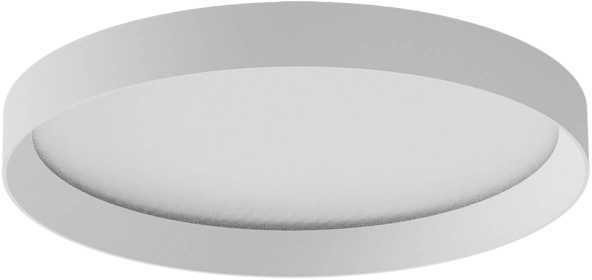 Lubinis šviestuvas 30W LED paviršinis šviestuvas DAMA, baltas, 3000/4000/5000K, 35cm, 01-3741