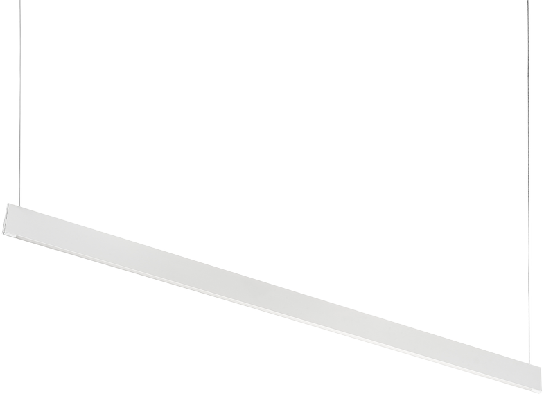 Pakabinamas šviestuvas 35W LED pakabinamas linijinis šviestuvas STEEL, baltas, 3000K, šviečia į viršų ir į apačią, 348407