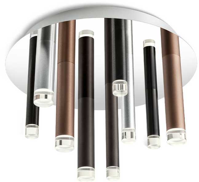 Lubinis šviestuvas 35W LED paviršinis šviestuvas MADISON, chromo sp., 3000K, 01-2042