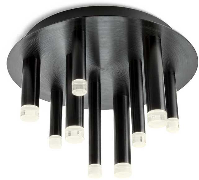 Lubinis šviestuvas 35W LED paviršinis šviestuvas MADISON, juodas, 3000K, 01-2041