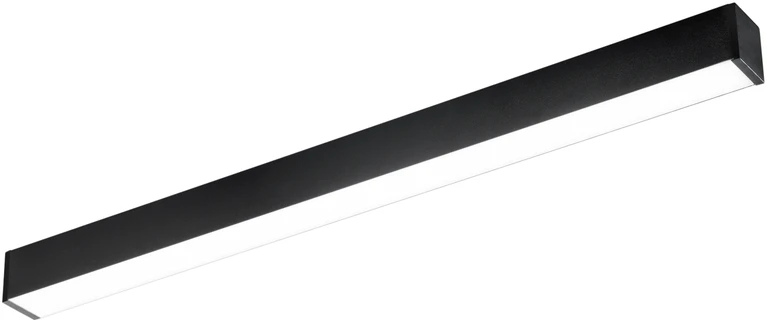 Pakabinamas šviestuvas 36W LED linijinis šviestuvas NEXT, juodas, CCT