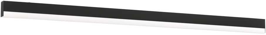 Pakabinamas šviestuvas 40W LED linijinis paviršinis šviestuvas ARIA, juodas, 4000K, 3911-0118-4-B-N