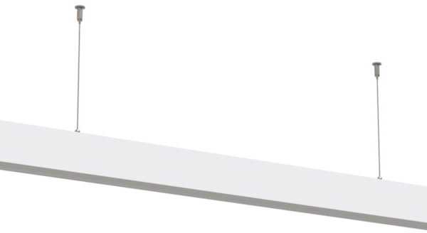 Pakabinamas šviestuvas 40W LED pakabinamas linijinis šviestuvas, baltas, 6000K