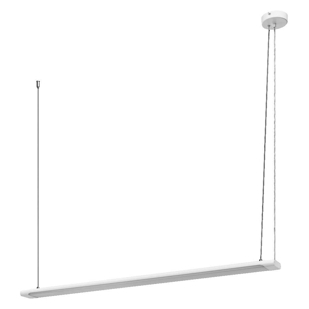 Pakabinamas šviestuvas 40W LED pakabinamas linijinis šviestuvas OFFICE LINE, baltas, 4000K, dimeriuojamas