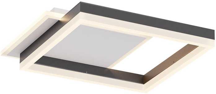 Lubinis šviestuvas 40W LED paviršinis šviestuvas SAMI, juodos/baltos sp., 3000/4000/6000K