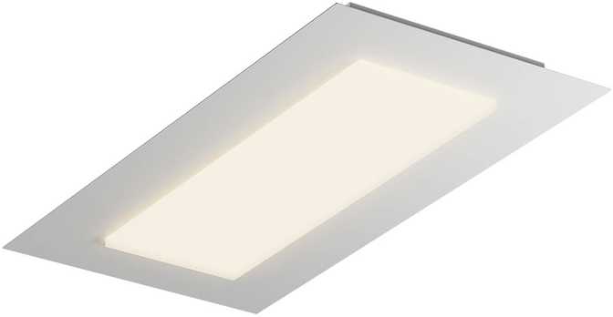 Lubinis šviestuvas 40W LED paviršinis šviestuvas TATAMI, baltas, 3000/4000/6500K