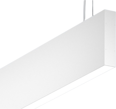 Pakabinamas šviestuvas 41W LED pakabinamas linijinis šviestuvas PROFILITE 35, baltas, 3000K, 2521mm
