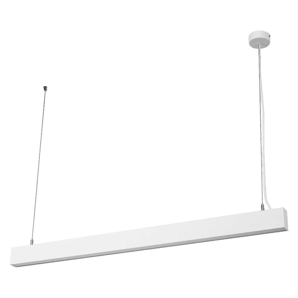 Pakabinamas šviestuvas 42W LED pakabinamas linijinis šviestuvas OFFICE LINE, baltas, 4000K, dimeriuojamas