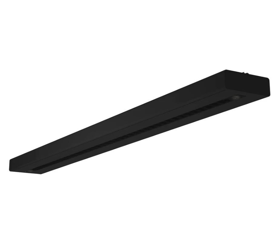 Pakabinamas šviestuvas 52/48/44/39W LED linijinis šviestuvas LINEAR INDIVILED DIRECT 1500, juodas, 3000K, 90°, su judesio/šviesos davikliu, DALI2