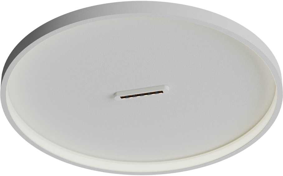 Lubinis šviestuvas 52W LED paviršinis šviestuvas BUTTON, baltas, 3000K, dimeriuojamas, 01-3831