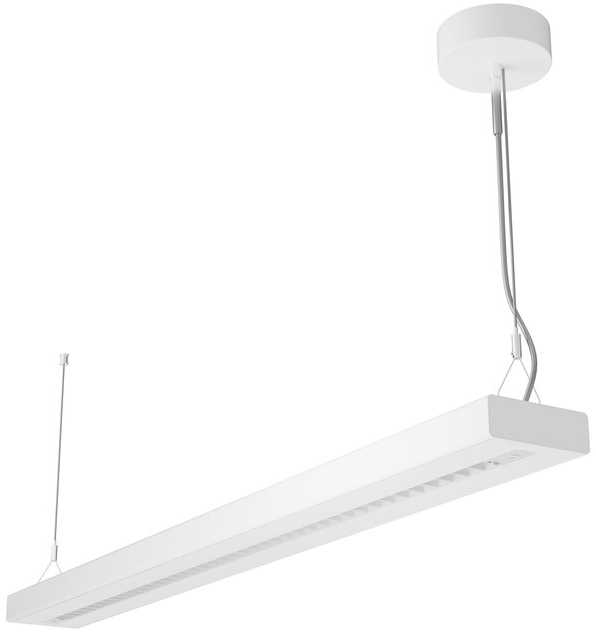 54/48/43/34W LED linijinis šviestuvas LINEAR INDIVILED DIRECT/INDIRECT 1200, baltas, 4000K, su judesio/šviesos davikliu, DALI2