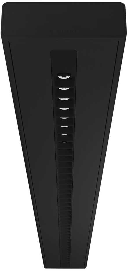 54/48/43/34W LED linijinis šviestuvas LINEAR INDIVILED DIRECT/INDIRECT 1200, juodas, 4000K, DALI2, su 3h avariniu moduliu
