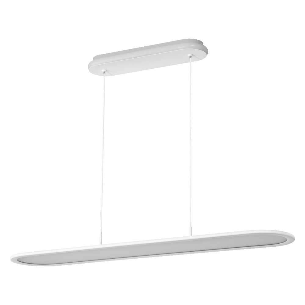 Pakabinamas šviestuvas 57W LED pakabinamas linijinis šviestuvas OFFICE LINE, baltas, 4000K, dimeriuojamas