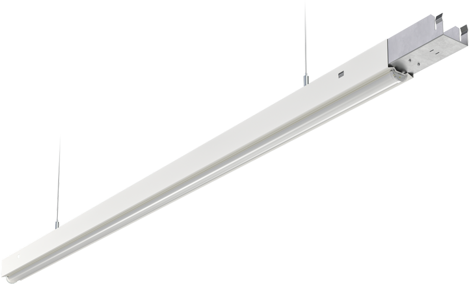 Pakabinamas šviestuvas 57W LED pakabinamas linijinis šviestuvas LUGTRACK SLIM, baltas, 4000K