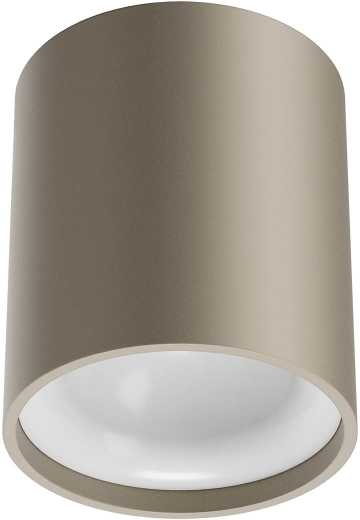 Lubinis šviestuvas 6,5W LED paviršinis šviestuvas HERA, rusvas/baltos sp., 2700K, dimeriuojamas, 01-4216