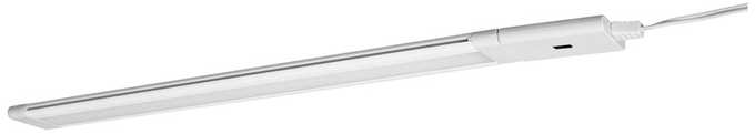 6W LED linijinis šviestuvas CABINET SLIM, baltas, 3000K, dimeriuojamas, su judesio davikliu