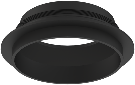 Akustinio priedo laikiklis, skirtas šviestuvui PIPE, juodas, K0008640N