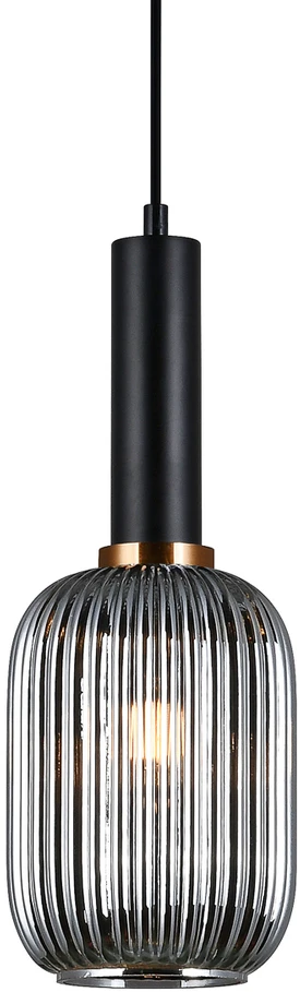 Italux Pakabinamas šviestuvas PND-5588-1M-BK+SG