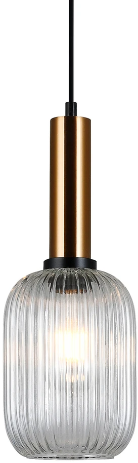 Italux Pakabinamas šviestuvas PND-5588-1M-BRO+CL