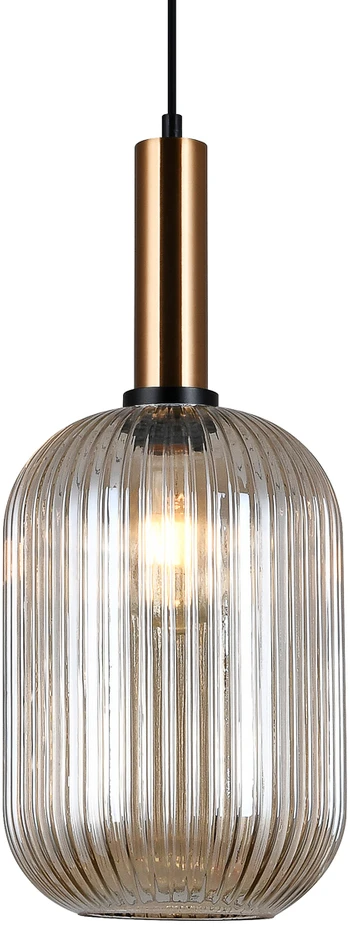 Italux Pakabinamas šviestuvas PND-5588-1L-BRO+AMB