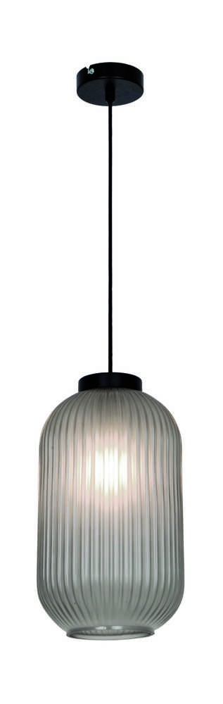 Pakabinamas šviestuvas ASTOR, E27, juodos/dūmų sp., 4253101